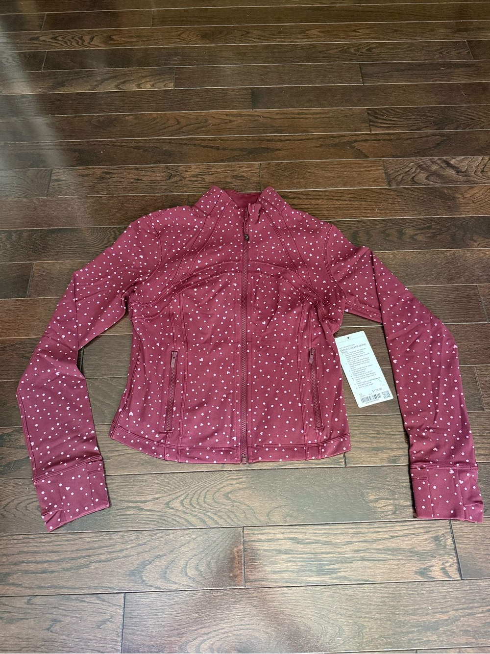 NWT & RARE PRINT! Size 10 lululemon Women's Define Cropped Jacket *Nulu
